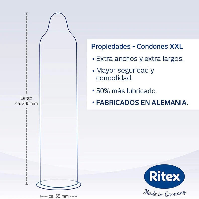 Condones Ritex XXL