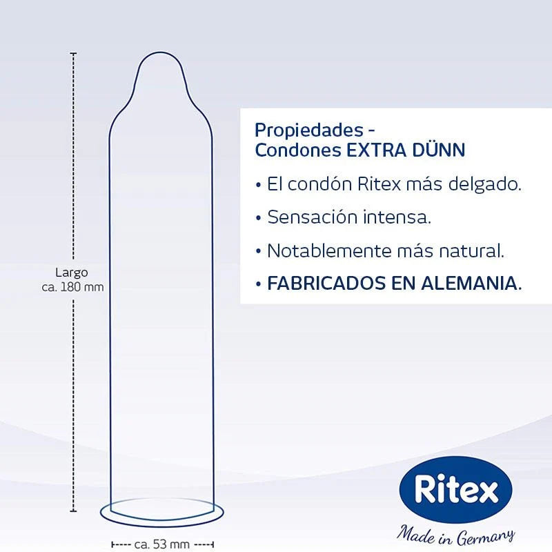 Condones Ritex Extra Dunn
