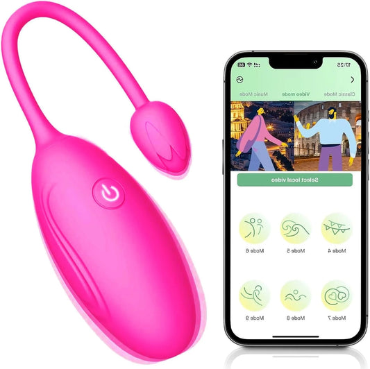 Vibrador APP Recargable