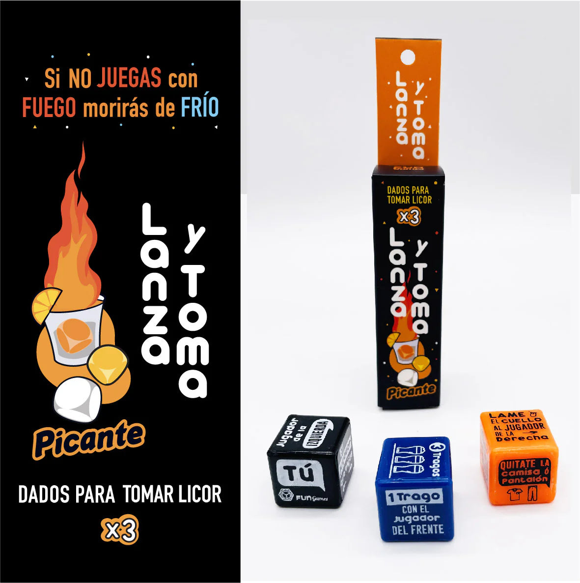 Dados Lanza y Toma
