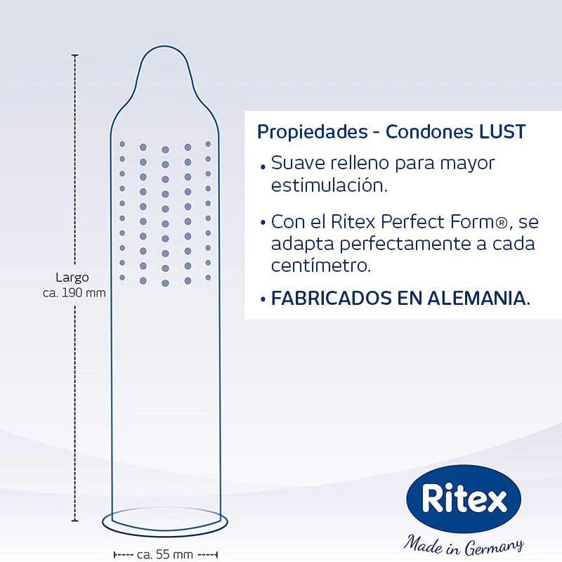 Condones Ritex Lust