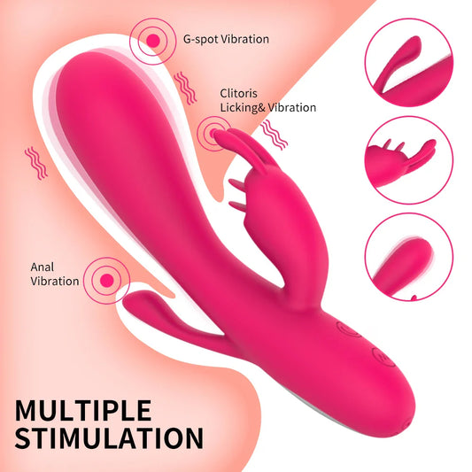 Vibrador Triple Estimulacion