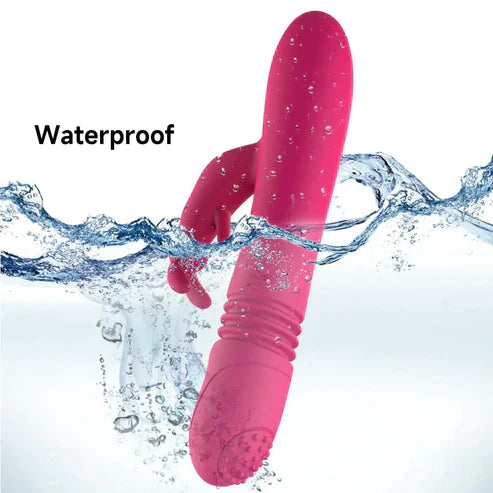 Vibrador Doble Estimulacion Movimiento y Termino