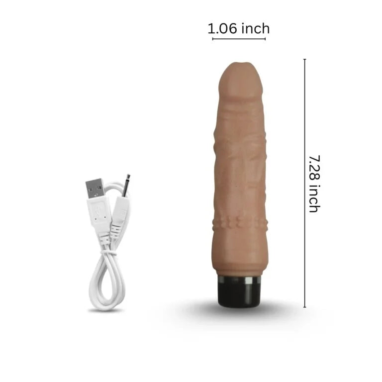 Vibrador 18.5 cm Recargable