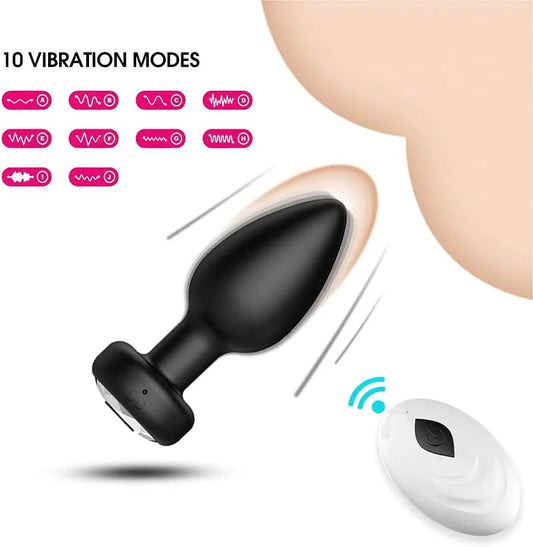 PLUG VIBRADOR CON CONTROL