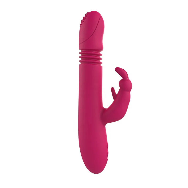 Vibrador Doble Estimulacion Movimiento y Termino