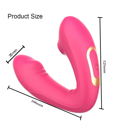 Vibrador y succionador